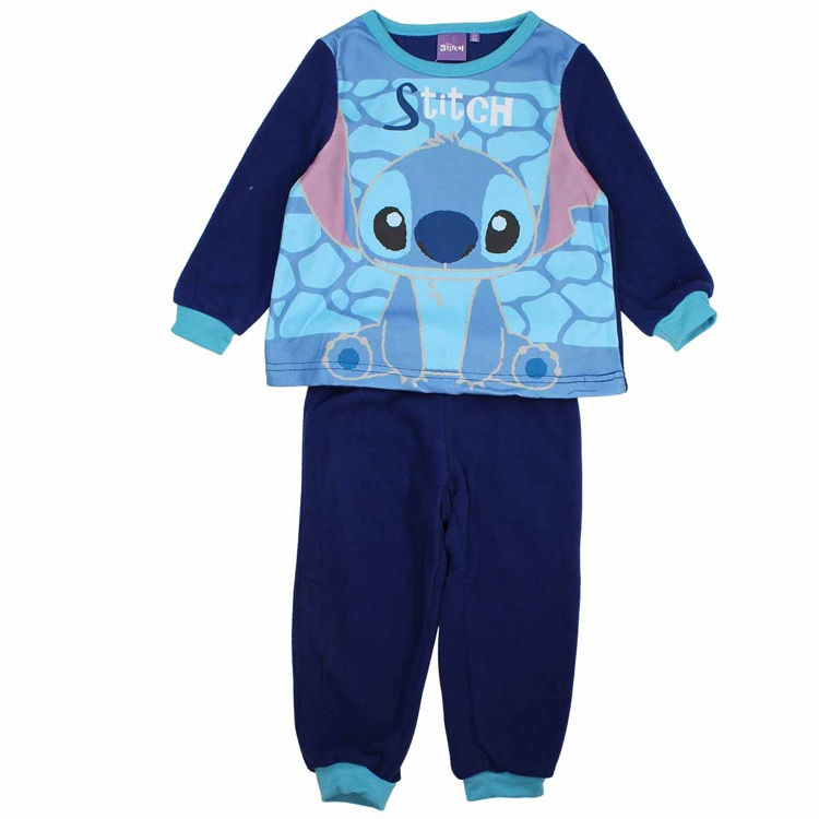 Picture of LIL222274- STITCH UNISEX THERMAL FLEECE PYJAMA(3-9 YEARS)